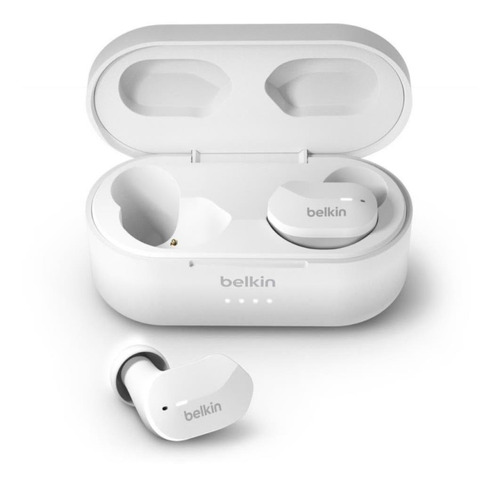 Imagen 1 de 6 de Auricular Bluetooth Belkin Earbuds Carga Inalambrica