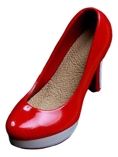 Zapatos De Tacón Alto Para Mujer A Escala 1:6, Rojo Un