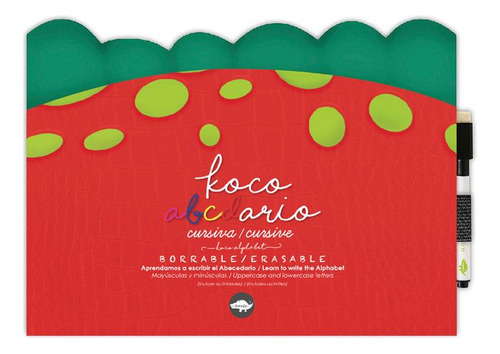 Libro Koco Abecedario Cursiva, Borrable