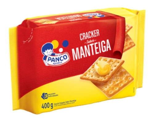 Biscoito Cracker Manteiga Panco 400 Grs