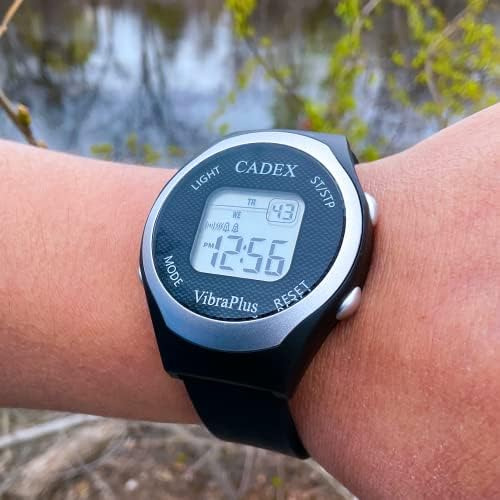 Cadex Vibraplus Sport - Reloj Recordatorio De 8 Alarmas Con