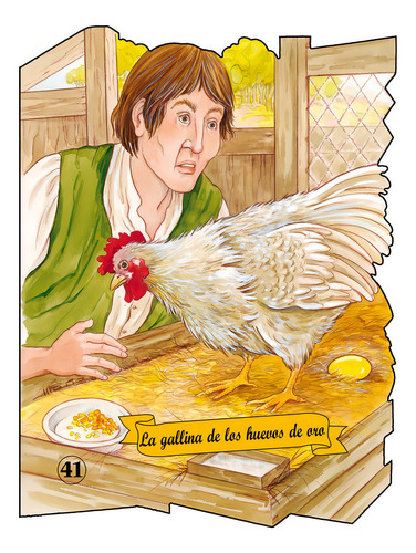 La Gallina De Los Huevos De Oro, De Samaniego, Félix María. Combel Editorial En Español