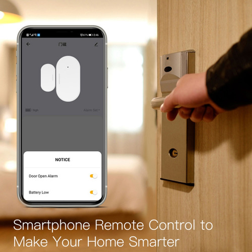 Domótica Inteligente Con Sensor De Puerta Y Ventana Tuya Zig