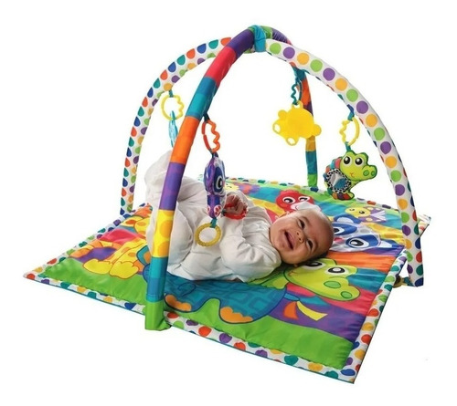Imagen 4 de 7 de Gimnasio Linking Animal Friends Texturas Espejo Bebe Edu