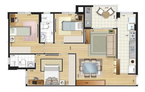 Imagem 27 de 27 de Apartamento À Venda No Bairro Centro - São Caetano Do Sul/sp - O-4041-10922