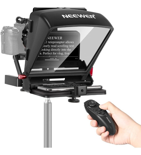 Teleprompter Portátil Móvil neewer X1 Mini Control Remoto