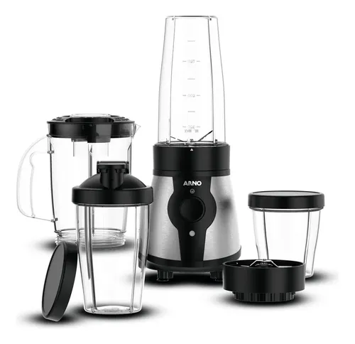 Liquidificador Actimix To Go Com Jarra Portátil Limpa Fácil Cor Preto LQ01