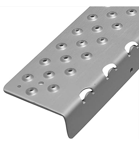 Handi Treads Nariz Antideslizante De 30 Pulgadas, Gris Con R