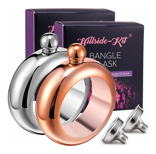 Hillside-kit Frasco Brazalete Brazalete Ab Tapa De Cristal C