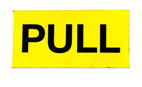 Gillig 1055  Pull  Decal For Engine Dipstick Handle For  Eeh