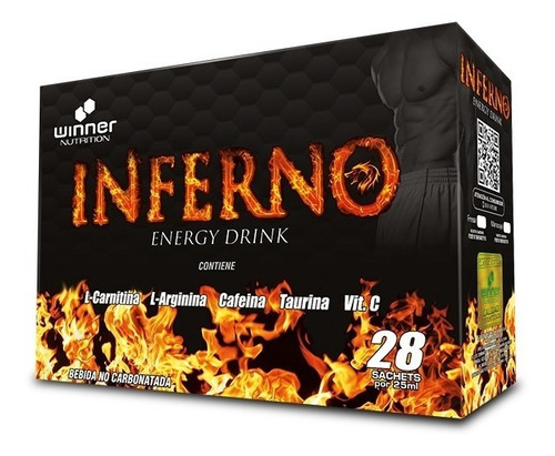 Inferno L-carnitina 1000ml Promoción 3 Cajas X 100 Soles