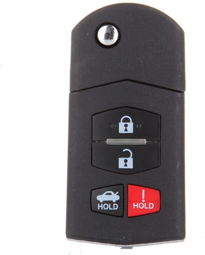 Scitoo 1pc Car Key Fob Keyless Entry Remote 4 Buttons Replac