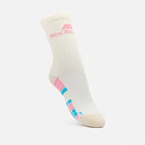 Comprar Medias New Athletic Canillera45 Beige Con Rosado Mujer