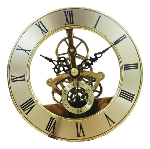 Inserto De Reloj Redondo Insertar Cabezal De Reloj Con Oro