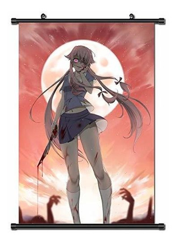 Póster De Desplazamiento De Pared Anime Mirai Nikki Gasai Yu