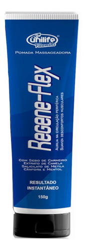  Pomada Massageadora Regene Flex Extrato De Canela 150g