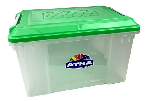Caja Organizadora Pandora Nº1 Alta 20.5 L Plástico Atma