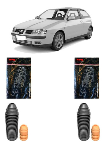 Kit Amortecedor Dianteiro Kayaba Seat Ibiza 1995/1999 - Par