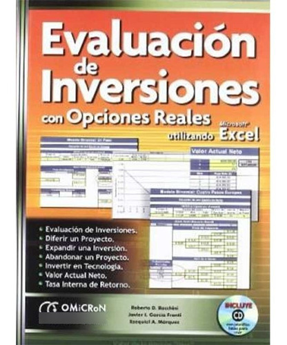 Libro Evaluacion De Inversiones, Con Cd. Con Opc