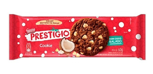 Biscoito Cookies Prestigio Nestlé 60 Grs