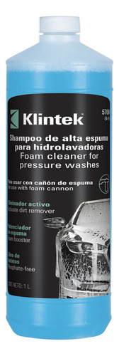 Shampoo Alta Espuma Para Hidrolavadora 1 L Klintek 56153