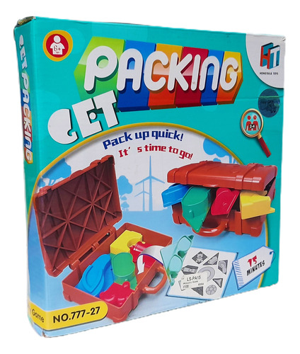 Juego De Packing Empacar Las Maletas Juego De Mesa Para Niño