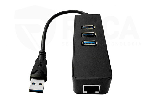 Convertidor Usb 3.0 Ethernet Cable Red Rj45 Macbook + Hub 