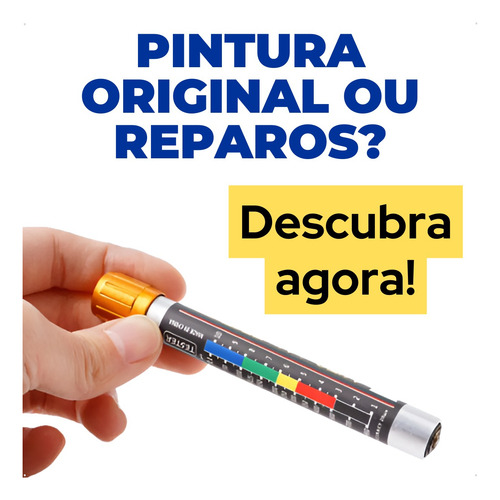 Caneta Teste Pintura Automotiva Detecta Retoques Na Lataria