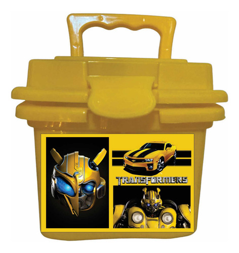 Dulcero Transformers Cajita 65 Pz Más Regalito