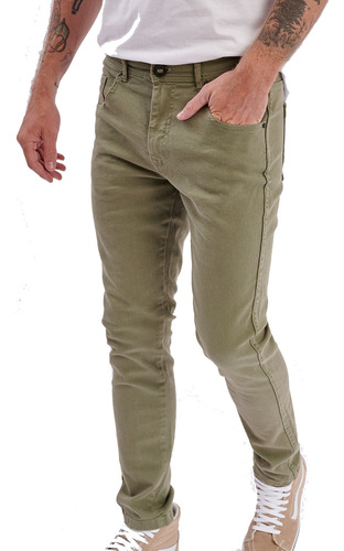 Pantalon Althon Wander Colors Olive Denim Alw2211260550