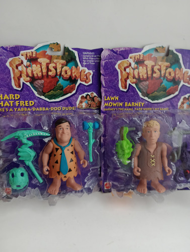 Figuras The Flintstones Picapiedras Mattel Pedro Pablo