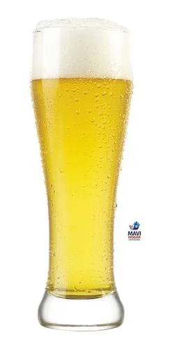 Vaso Cervecero X6 Berlin 562cc Vidrio Cristar Gaseosa Pinta
