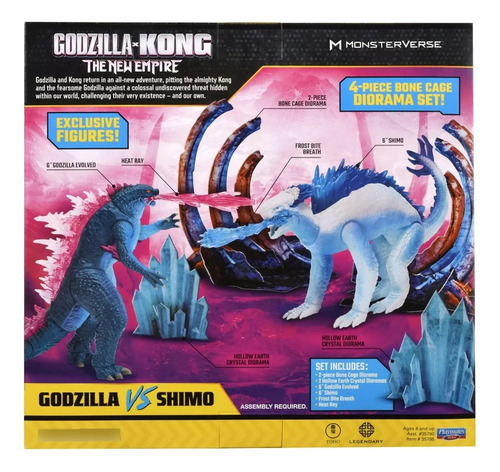 Godzilla X Kong The New Empire Godzilla Vs Shimo 2 Figuras
