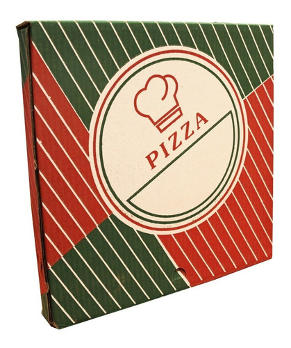 Caja De Pizza Con Diseño 25x25cm (50 Und) 