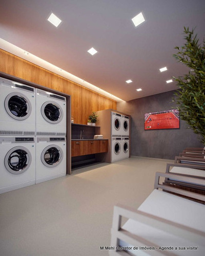 Imagem 27 de 30 de Studio Com 1 Dormitório À Venda Com 30.46m² Por R$ 167.714,00 No Bairro Rebouças - Curitiba / Pr - M2re-eu515