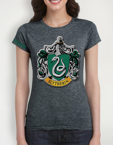 Playera Slytherin Casa Colegio Hogwarts Harry Potter
