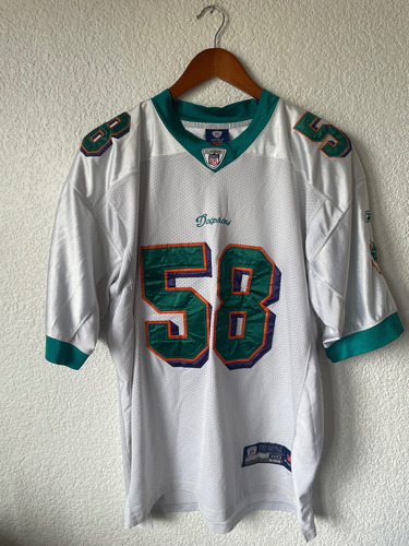 Jersey Reebok Miami Dolphins Dansby Xl Hombre Original (Usado)