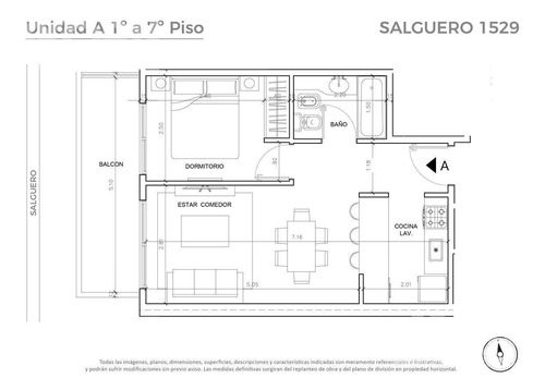 Imagen 5 de 24 de Venta Departamento, Apto Profesional, 2 Ambientes En Palermo Soho - En Construccion