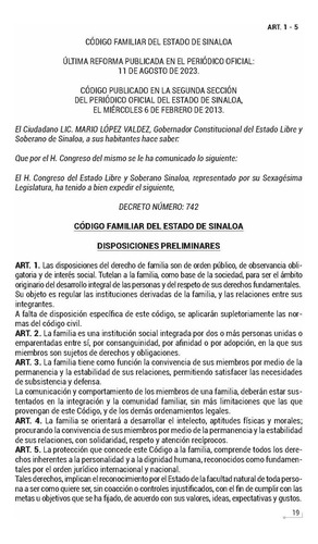 Legislación Esencial Familiar De Sinaloa 2025. Código Familiar. Código De Procedimientos Familiares. Código Nacional De Procedimientos Civiles Y Familiares. Leyes Complementarias En Materia Familiar