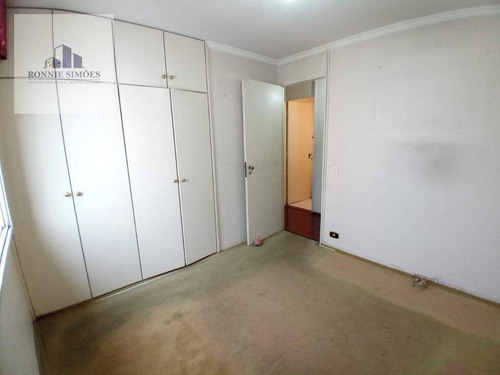 Imagem 11 de 24 de Apartamento À Venda Em Moema, Edifício Guaraú, 3 Dormitórios, Sala Ampla, Cozinha Com Armários, 1 Banheiro, 1 Vaga Na Garagem, 100 M², São Paulo. - Ap1173