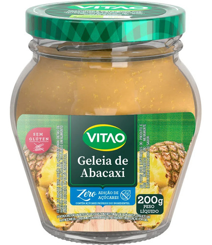 Geleia De Abacaxi Zero 200g - Vitão