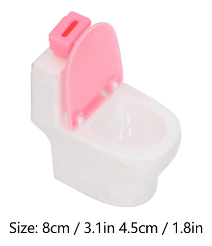 Accesorio De Inodoro Dollhouse De 10 Piezas