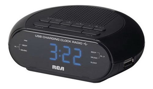 Radio Reloj Rca Rc207a Radio Fm Oferta Mf Shop