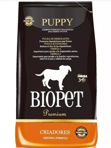 Biopet Premium Perros Cachorros X 15kg 