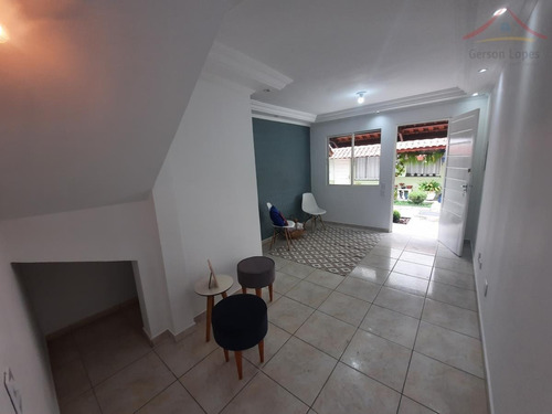 Imagem 1 de 16 de Casinha Charmosa Dentro De Condominio Fechado Com Quintal E Vaga