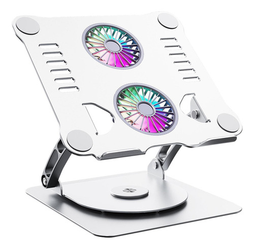 Soporte De Computadora Ajustable Con 360 Base Giratoria Sopo