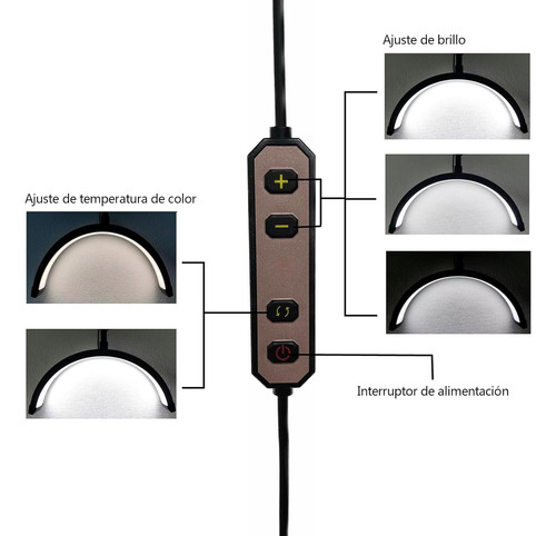 Lámpara Para Pestañas, Lampara Lashista Aro De Luz