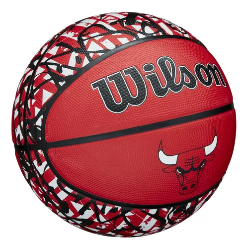 Balón De Basket Wilson Nba Graffiti Chicago Bulls #7
