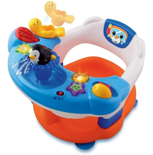 Aquasilla Aro Reductor De Baño Con Sonido + Luz Vtech