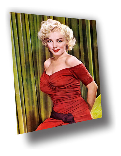 Lienzo Tela Canvas Poster Marilyn Monroe En Pose 1952 50x75